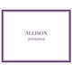 Simple Frame Folded Note Cards Image 4 of 4